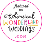 logo whimsical wonderland weddings